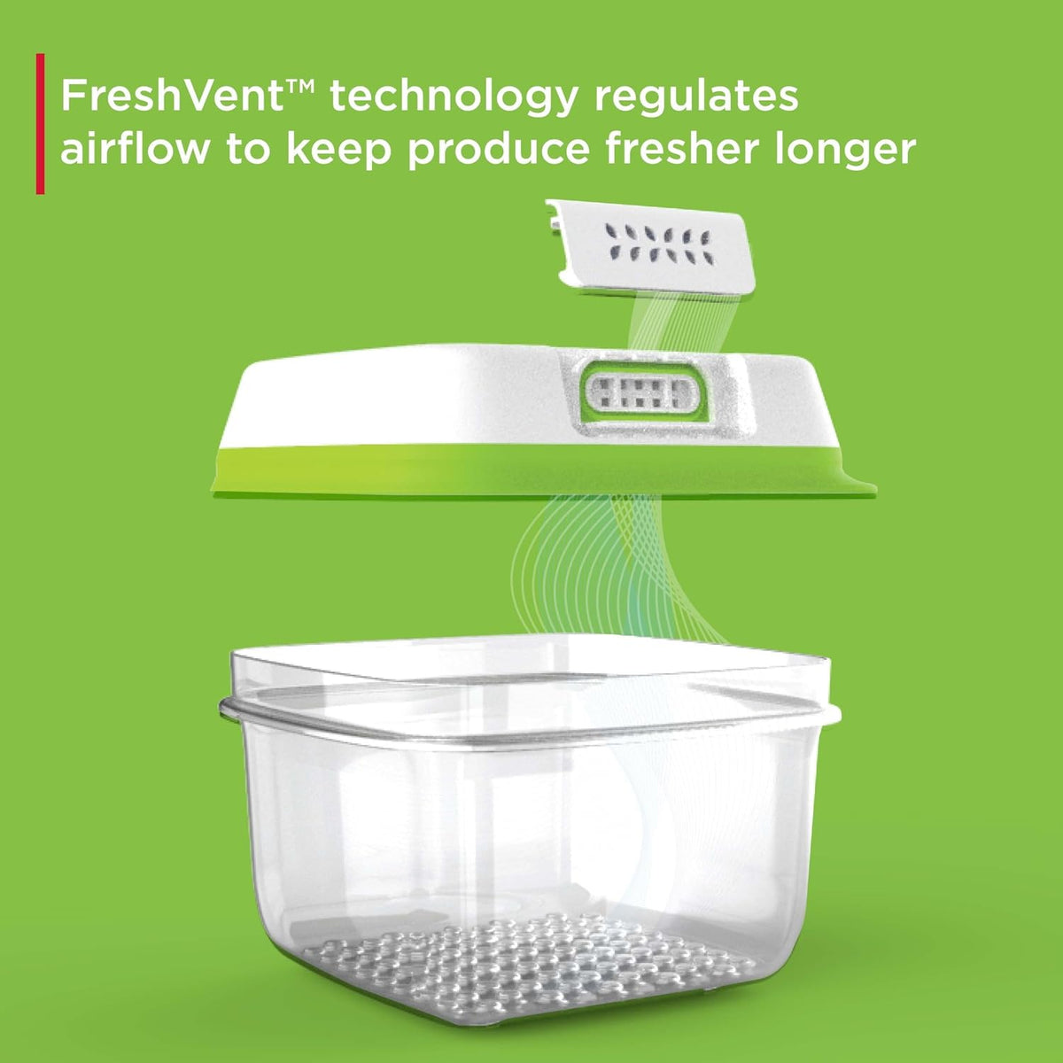 FreshWorks Produce Saver, Medium and Large Storage Containers, 8-Piece Set, Set – detail