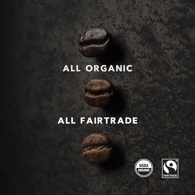 Roasted Coffee Beans, Medium Roast, 100% Arabica, Organic
