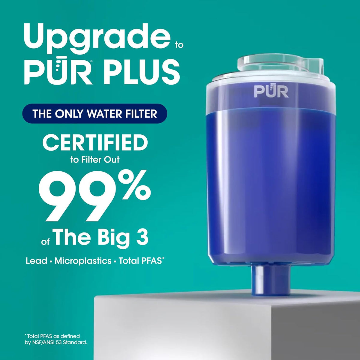 Plus Vertical Faucet Mount Water Filtration System, Lead-Reducing Filter – alternate view