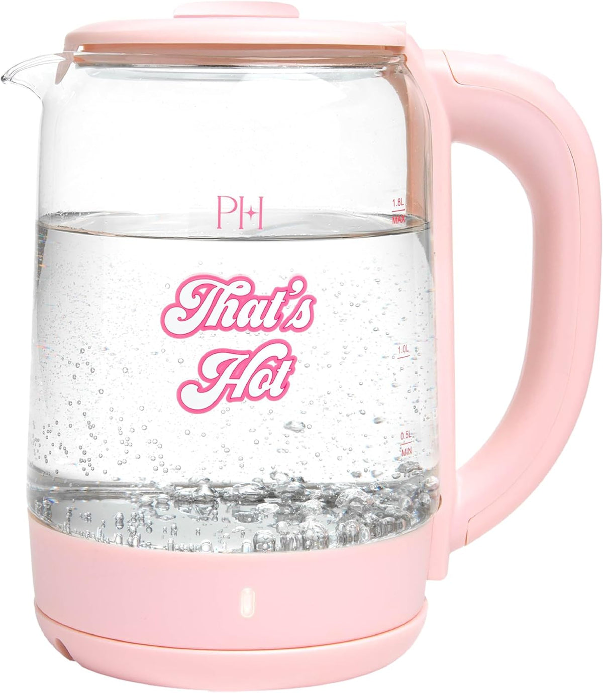 Electric Kettle, Fast Boil with Auto Shut-Off, LED Indicator, 360° Base, Cord