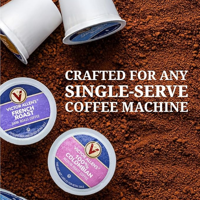 Victor Allen's Coffee Morning Blend, Light Roast, 32 Count, Single Serve Coffee Pods for Keurig K-Cup Brewers
