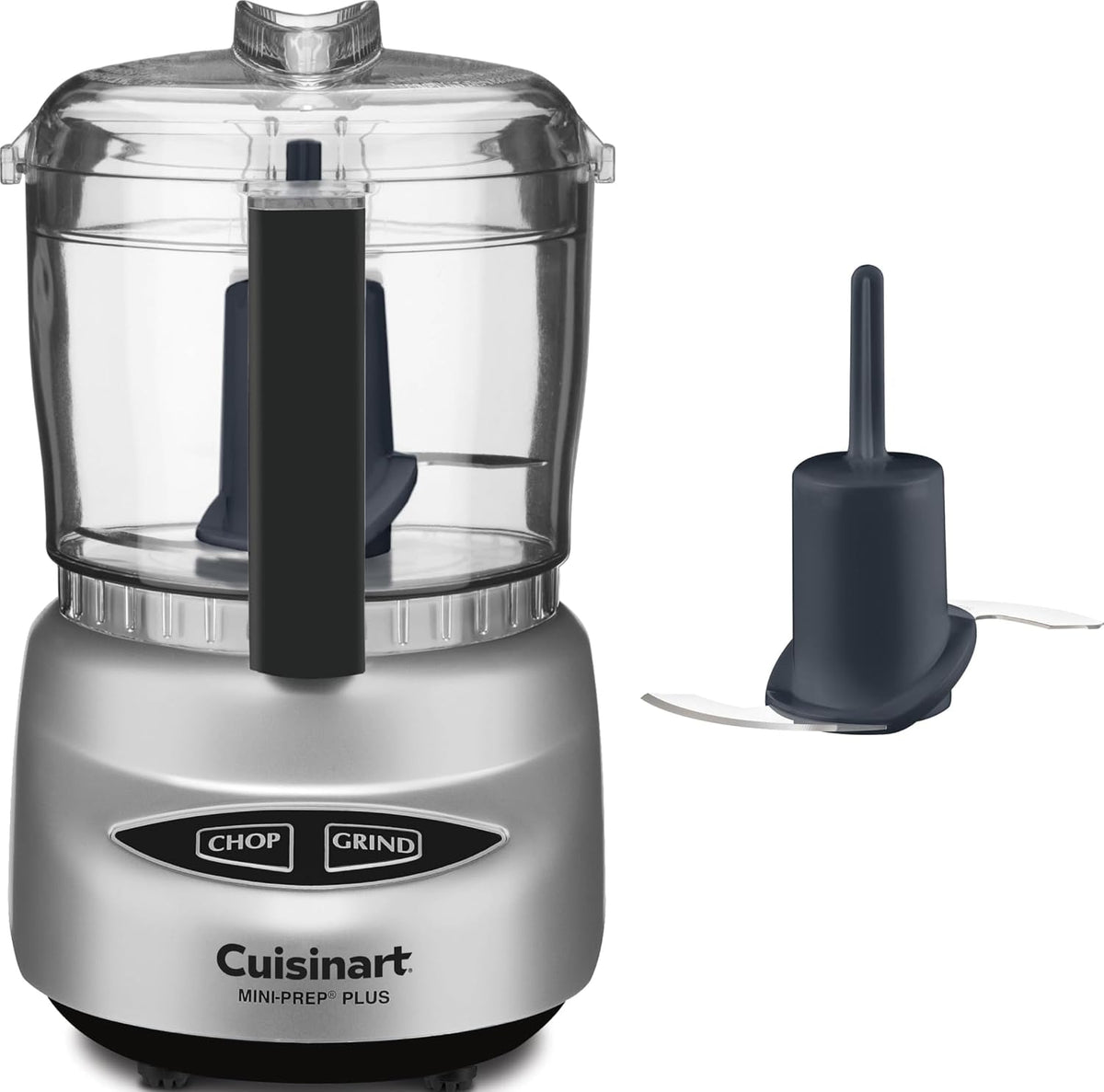 Mini Food Processor, Reversible Blade, 3-Cup Capacity