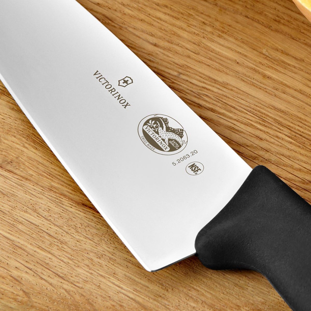Fibrox Pro 8 Inch Chef’s Knife, Dishwasher Safe, Black – alternate view