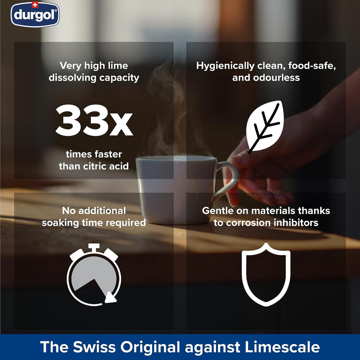 Swiss Espresso, Descaler and Decalcifier for All Brands of Espresso Machines – size reference