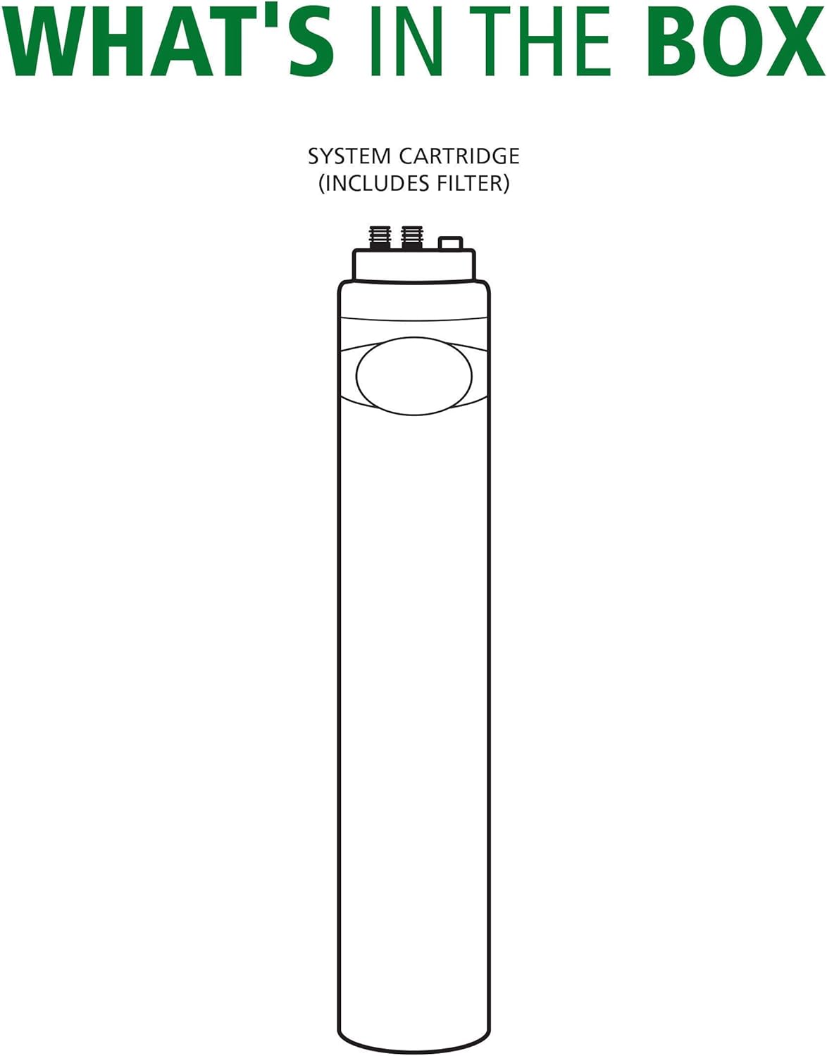 AO-MF-ADV-R Replacement Filter | Advanced Direct Connect – size reference