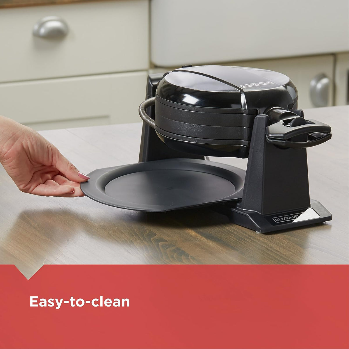 Rotating Belgian Waffle Maker – features
