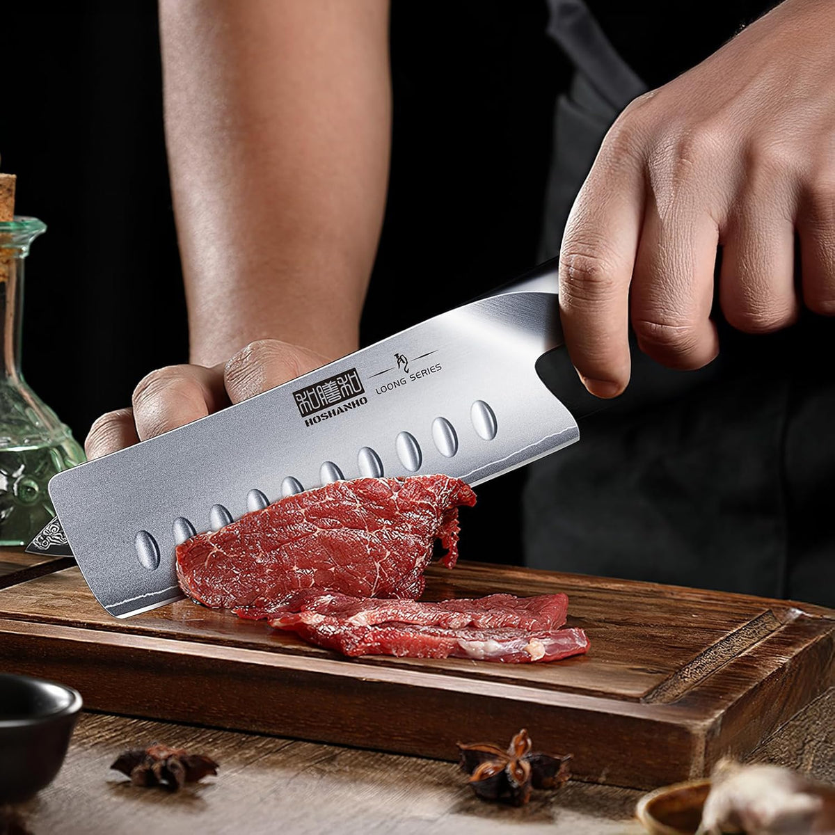 5.5 Inch Nakiri Knife, Ultra Sharp Japanese Kitchen Chef Knife – alternate view
