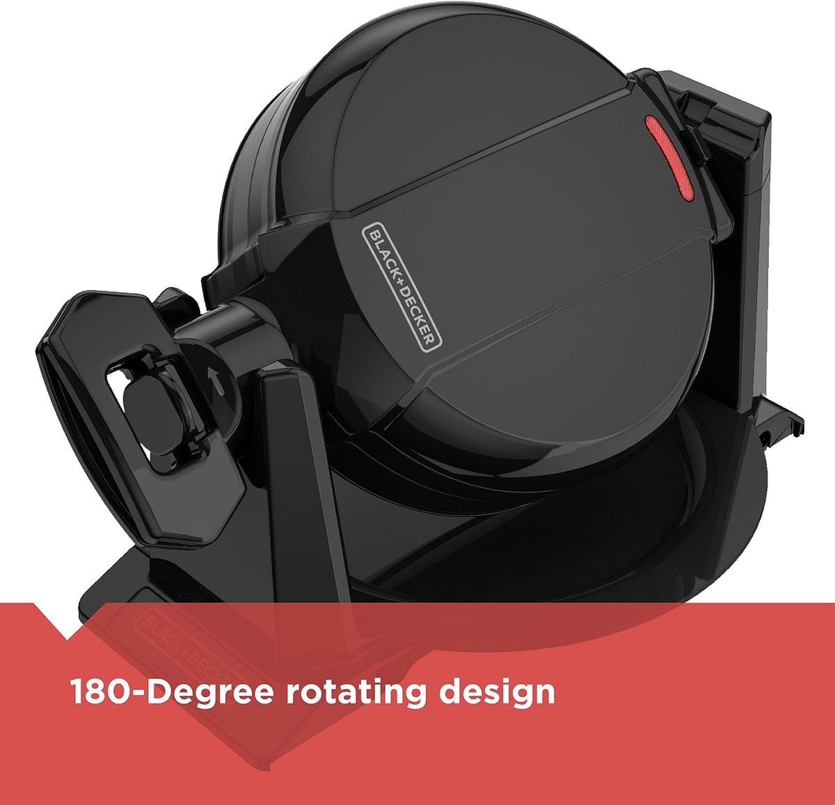 Rotating Belgian Waffle Maker – close-up