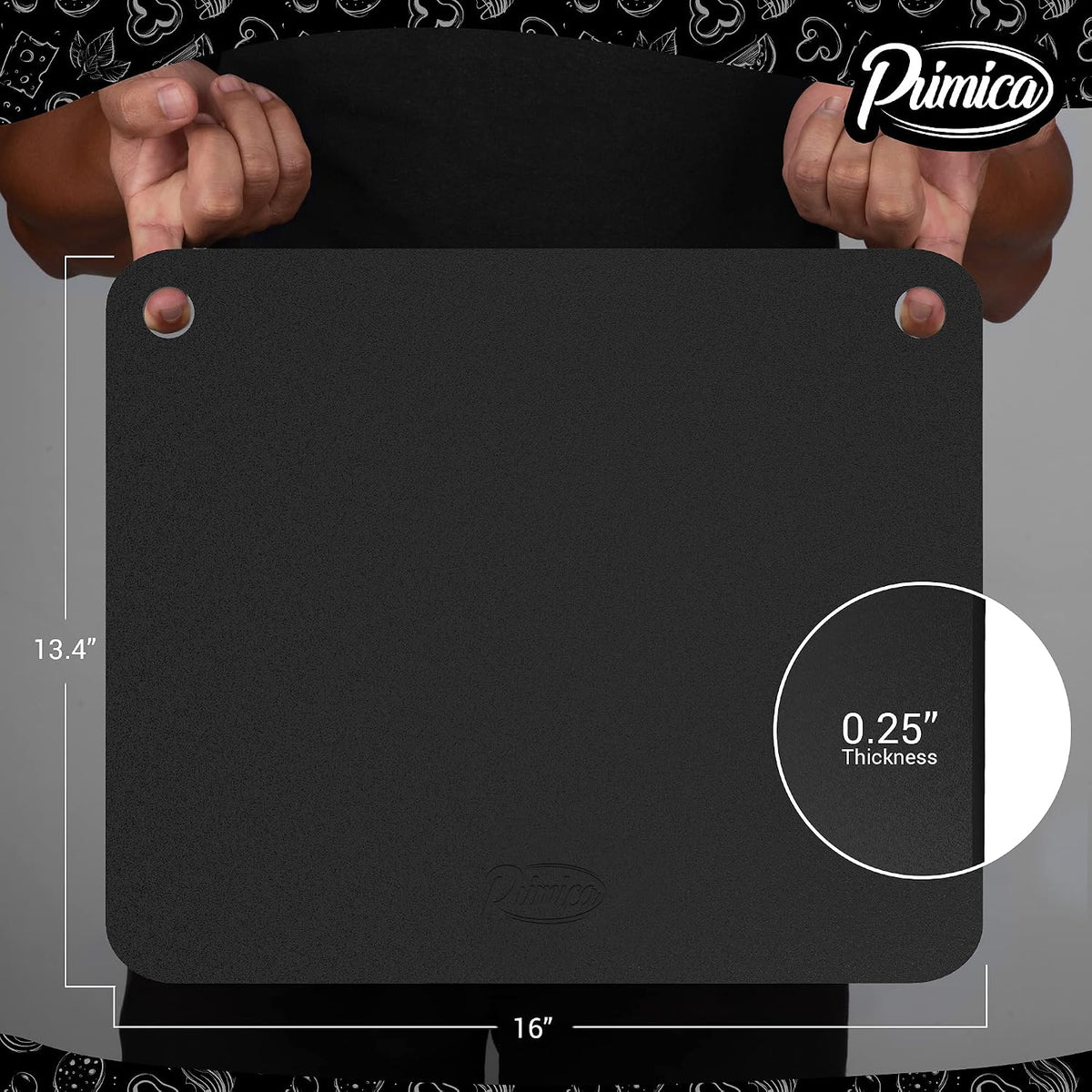 Pizza Steel XL for Oven & Grill,16"x13.4", The Ultimate Crust Game Changer – set view
