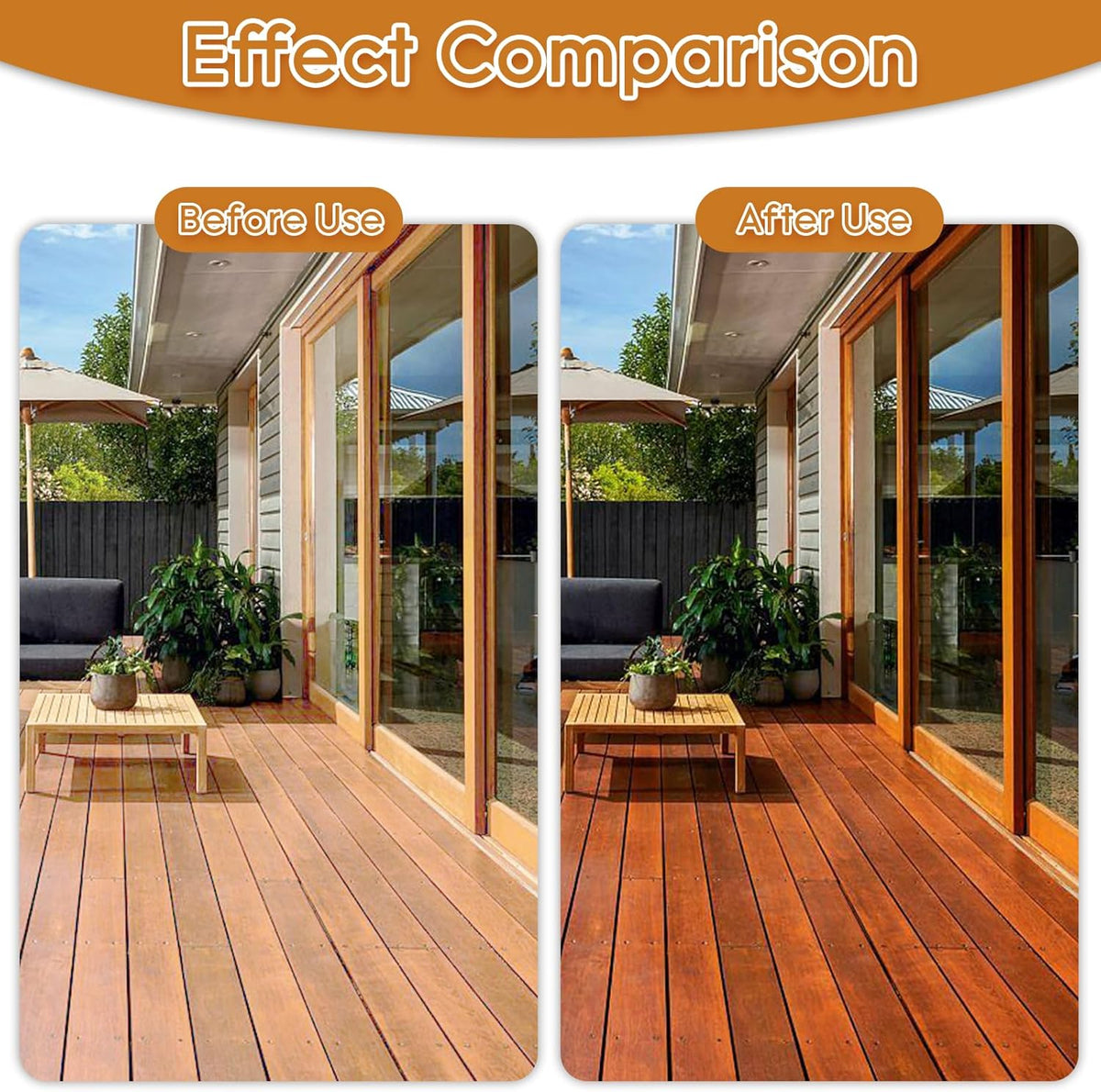 64 OZ 100% Pure Tung Oil for Outdoor Furniture & Indoor Wood - Food Grade – close-up