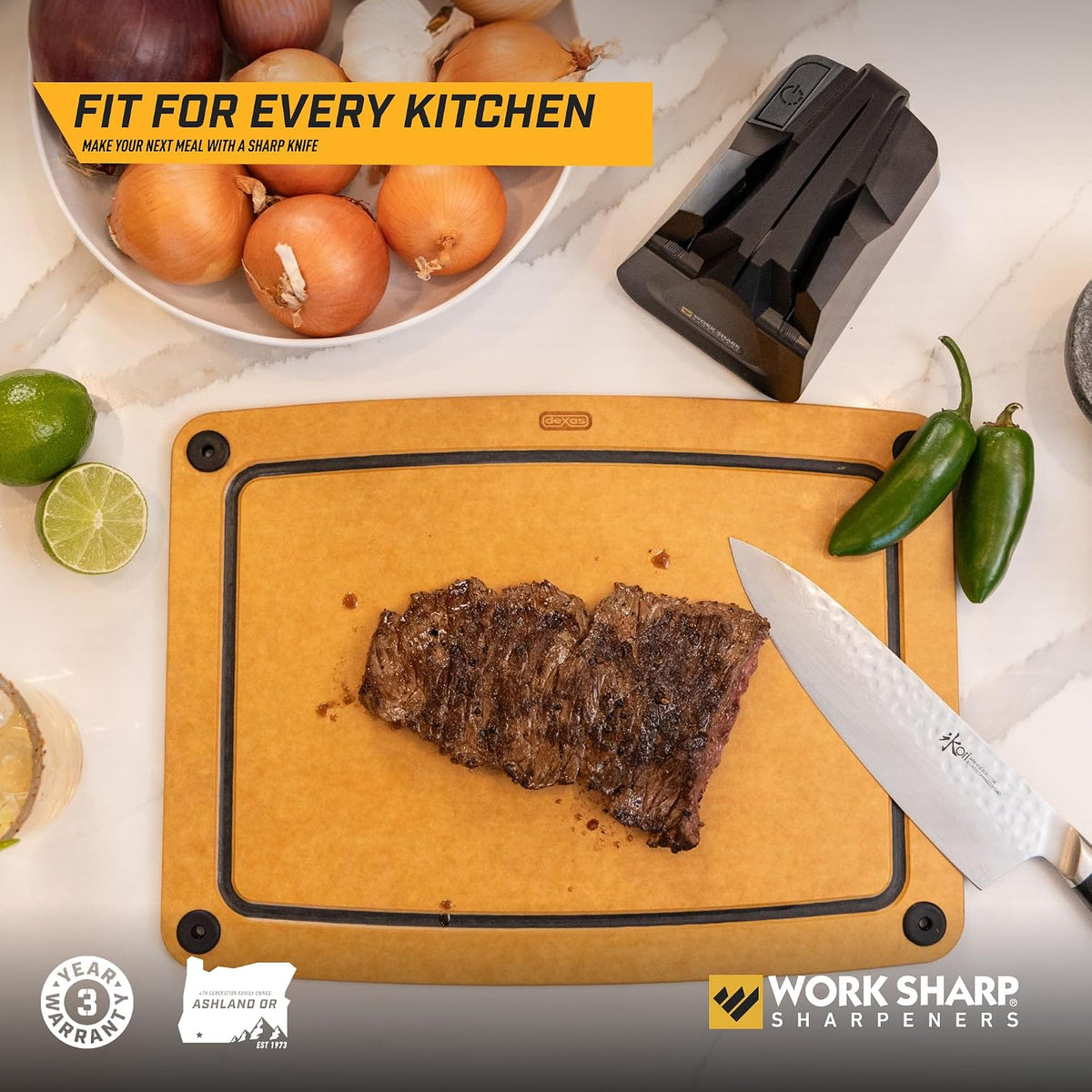 E2 Electric Kitchen Knife Sharpener – another angle
