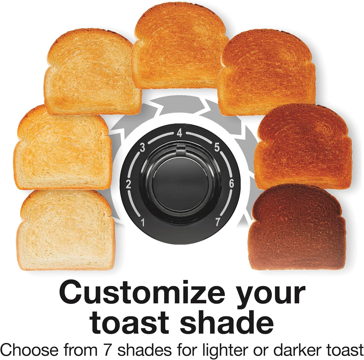 4 Slice Toaster with Extra Wide Slots For Bagels – alternate view
