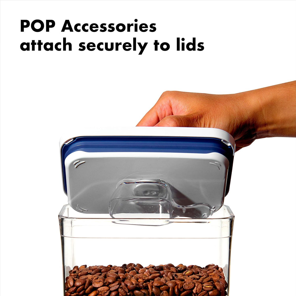Good Grips 3-Piece Small Square Short POP Container Set – set view
