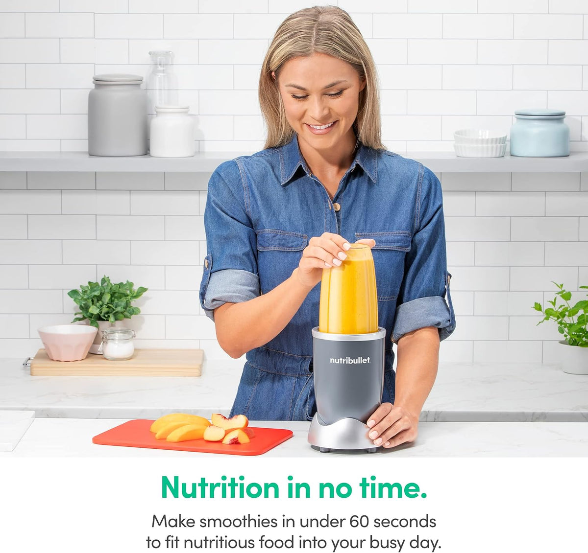 Personal Blender, 600W, 24oz Cup, NBR-0601WM – set view