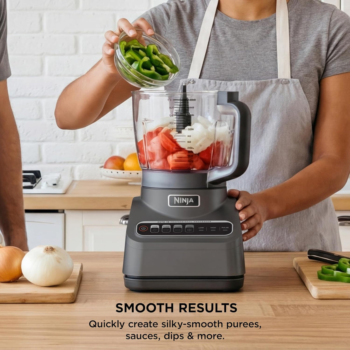 Professional Plus Food Processor, 1000PW, 9-Cup, Grey, BN601 – alternate view