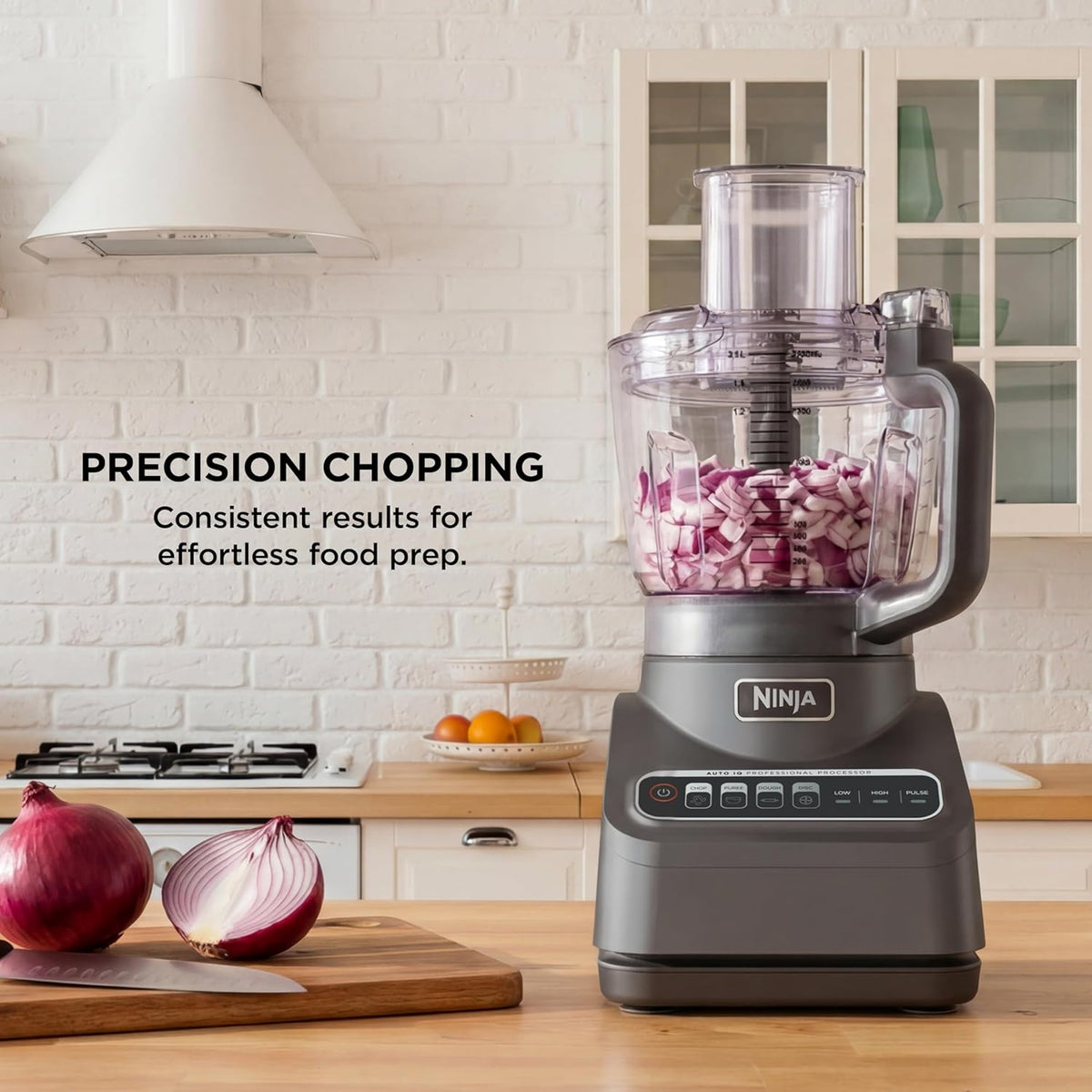 Professional Plus Food Processor, 1000PW, 9-Cup, Grey, BN601 – close-up