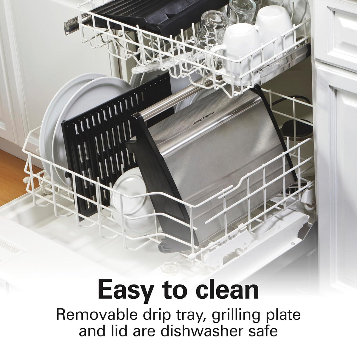 Electric Indoor Searing Grill with Adjustable Temperature Control to 450F, 118 – set view