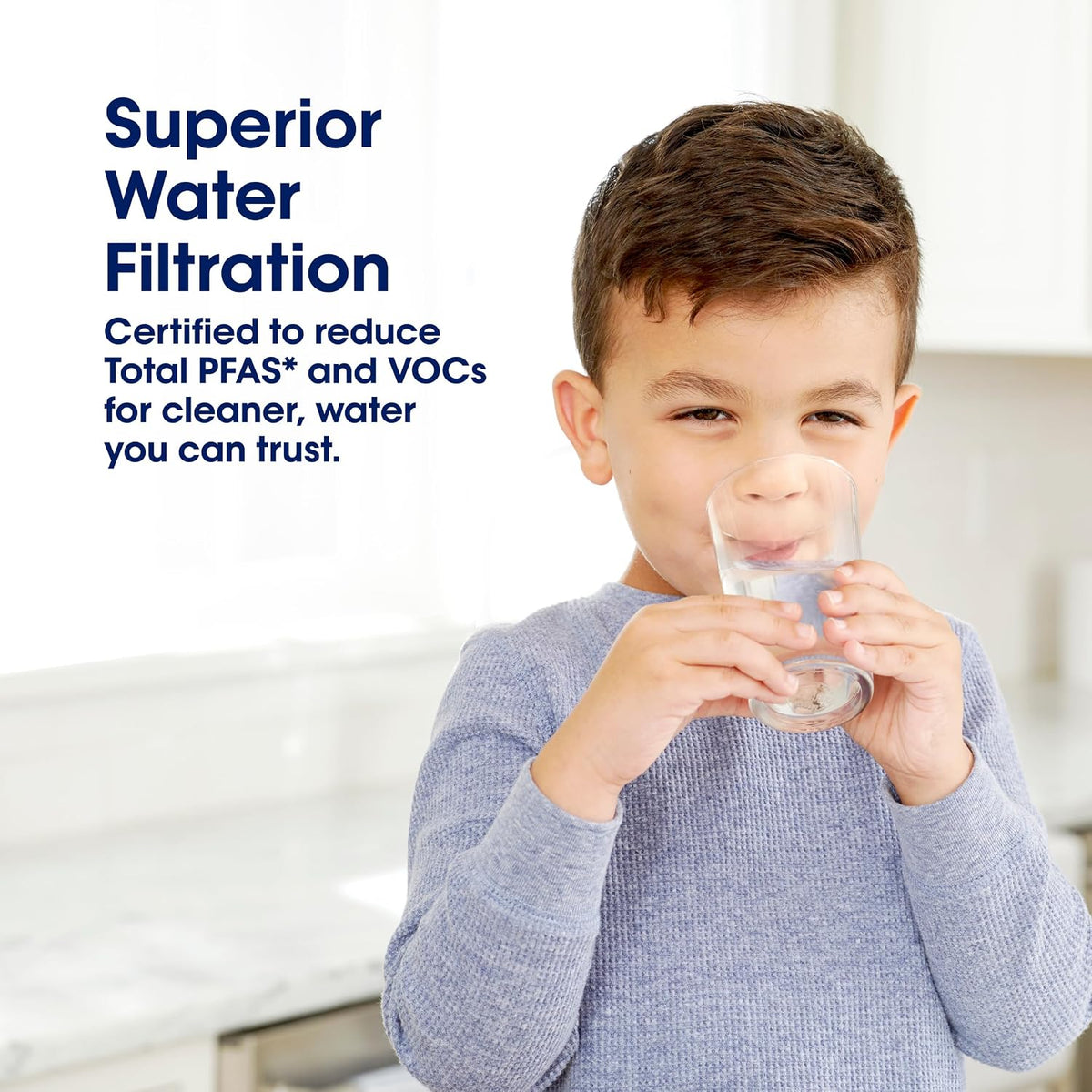 Plus Faucet Mount Water Filter Replacement with Mineral Core for Great Taste, 6 – size reference
