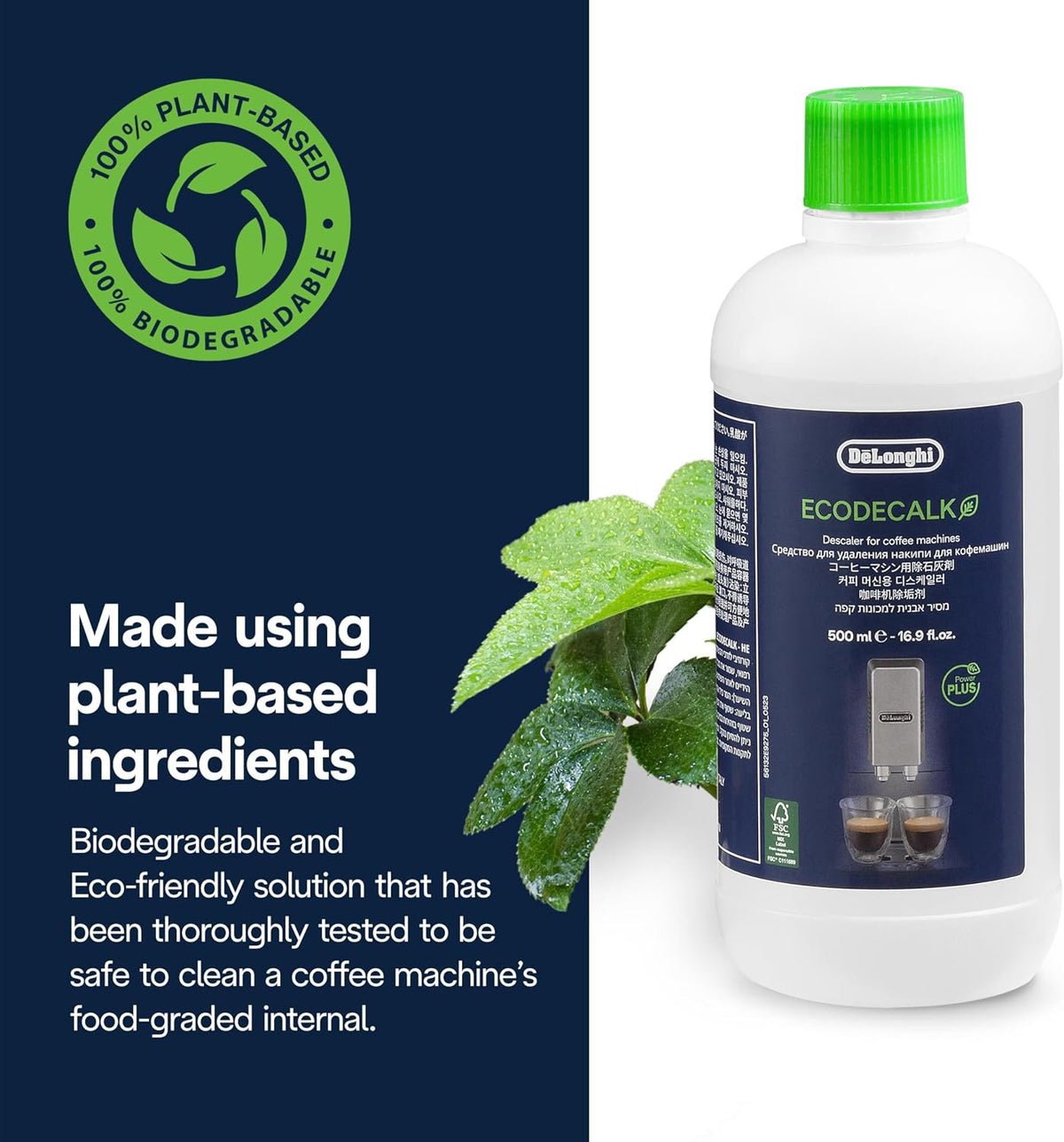 EcoDecalk Descaler 2-Pack, Eco-Friendly Universal Descaling Solution for Coffee – features