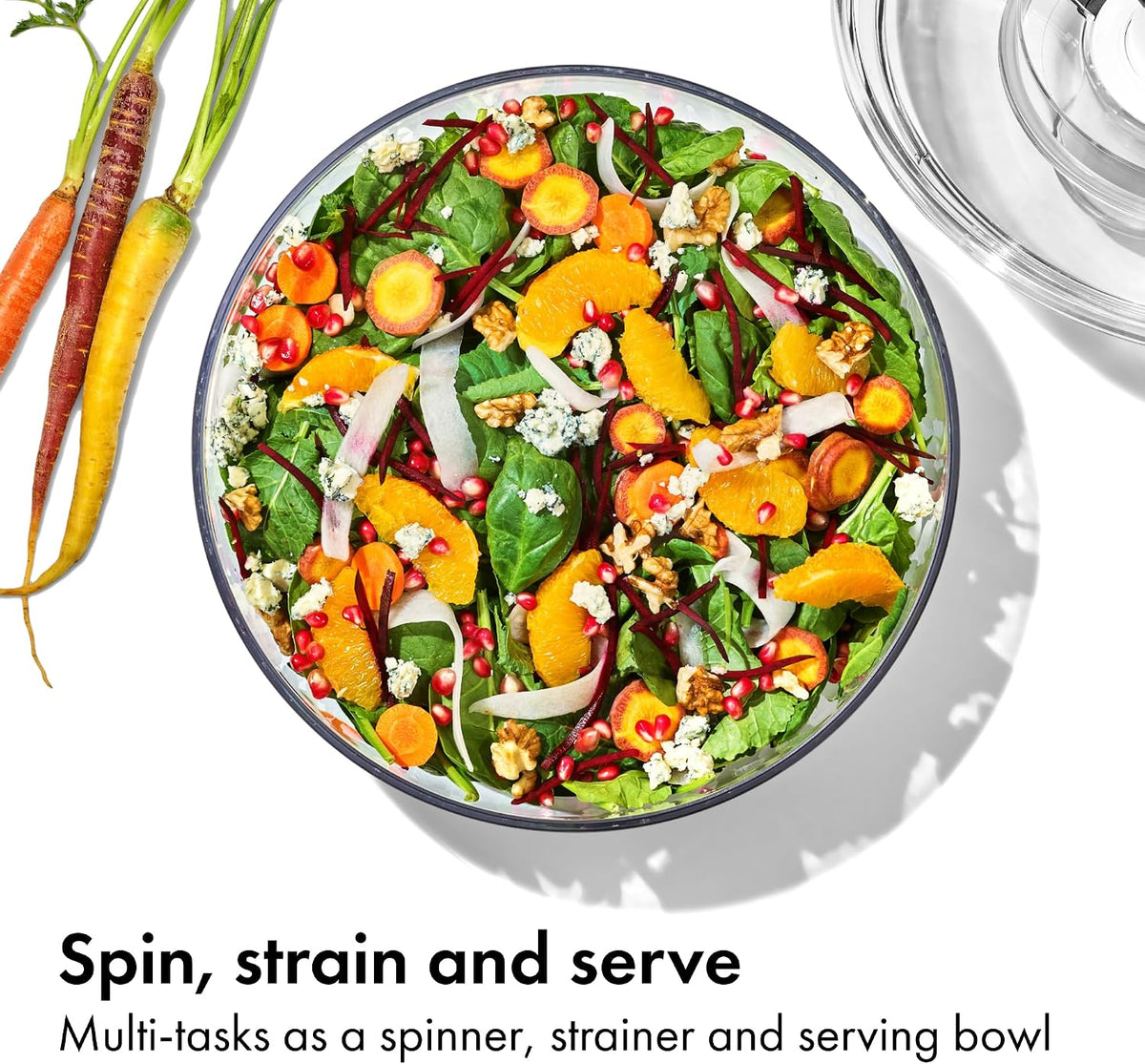 OXO Good Grips Salad Spinner - Green – size reference