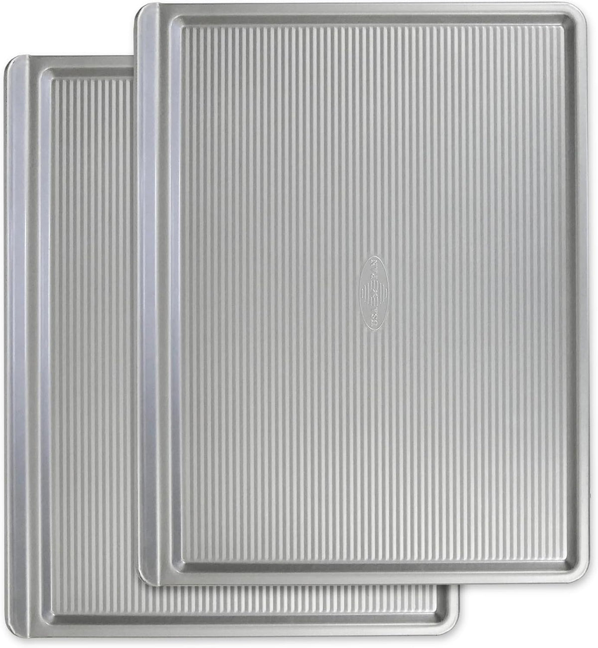 Bakeware Cookie Sheet, Warp Resistant Nonstick Baking Pan, Made in the USA from