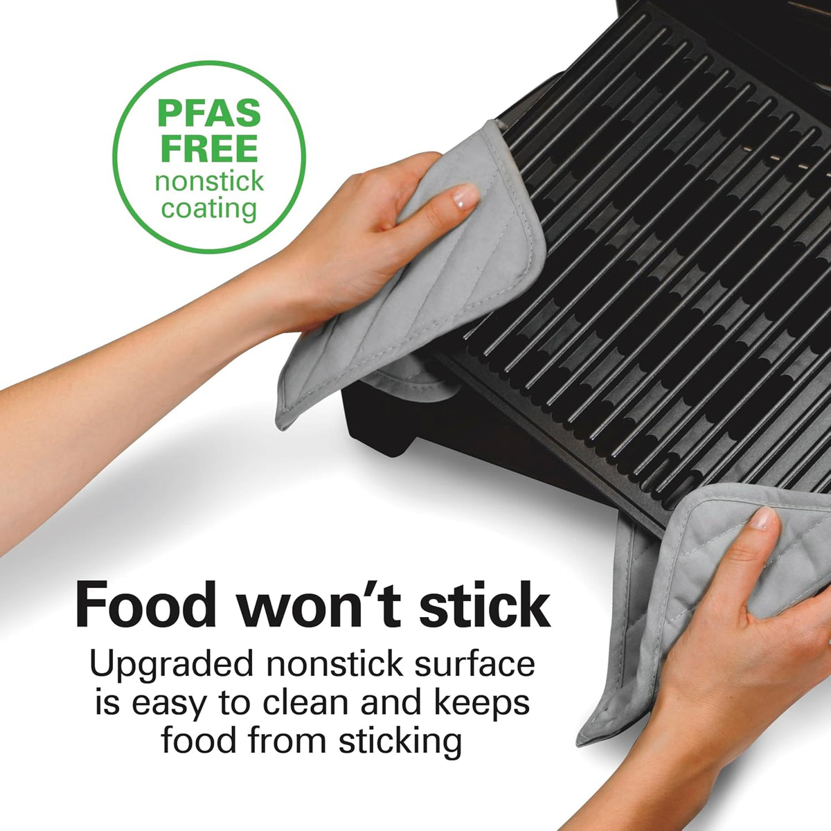 Electric Indoor Searing Grill with Adjustable Temperature Control to 450F, 118 – alternate view