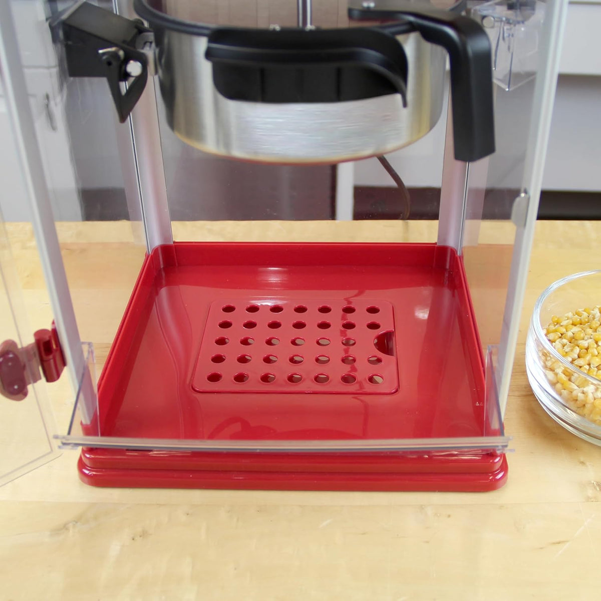 Theater Crazy Movie Theater Popcorn Popper, Gourmet Popcorn Maker Machine – another angle