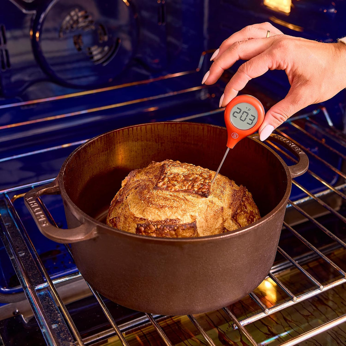 ThermoPop 2 — Best Value Instant Read Thermometer - Cayenne Pepper Red – detail