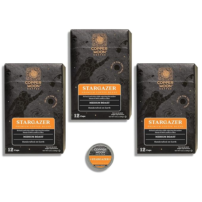 Moon Single Serve Coffee Pods for Keurig K-Cup Brewers