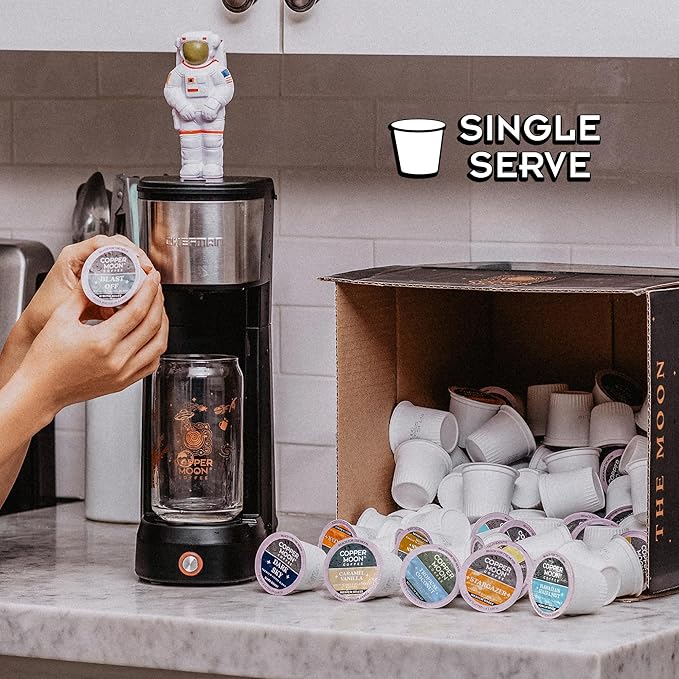 Moon Single Serve Coffee Pods for Keurig K-Cup Brewers