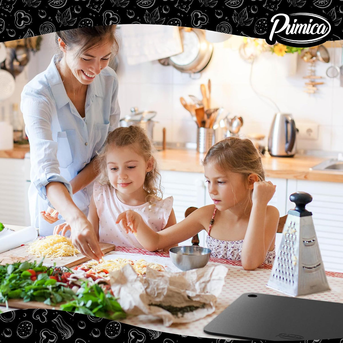 Pizza Steel XL for Oven & Grill,16"x13.4", The Ultimate Crust Game Changer – close-up