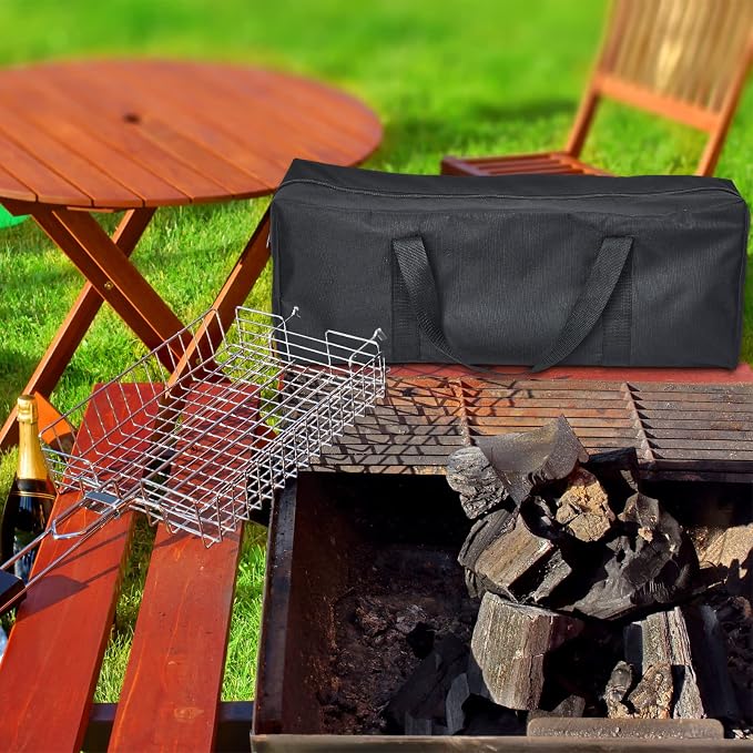 Barbecue Tool Sets: 2-Piece Oxford Cloth Grill Utensil Storage Bag, Foldable