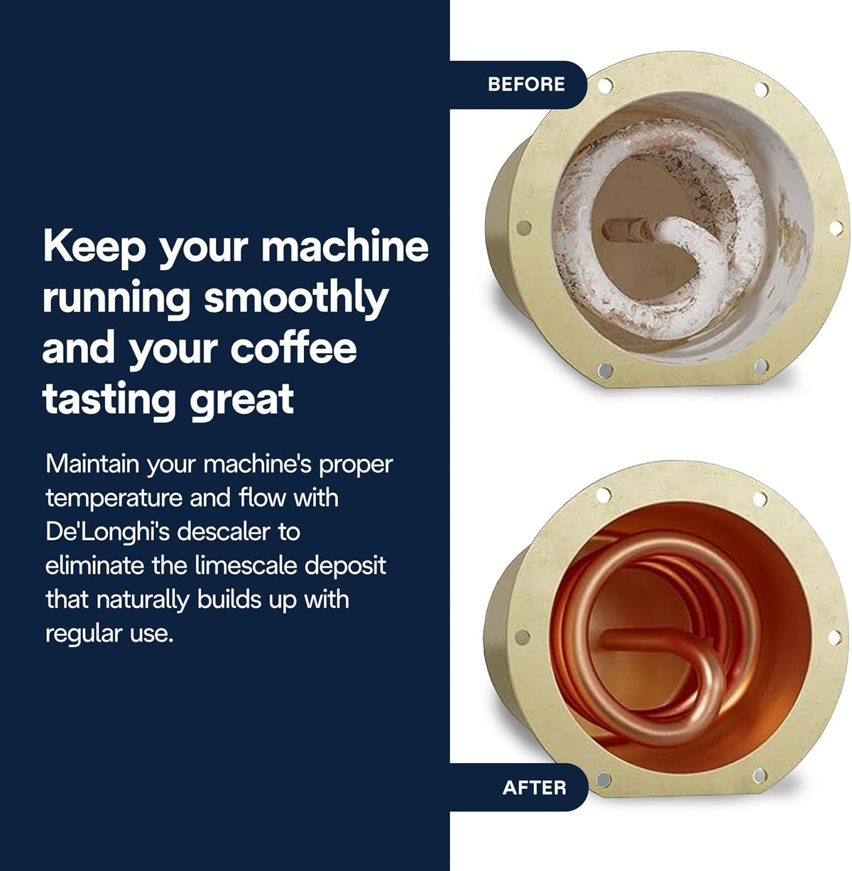 EcoDecalk Descaler 2-Pack, Eco-Friendly Universal Descaling Solution for Coffee – close-up
