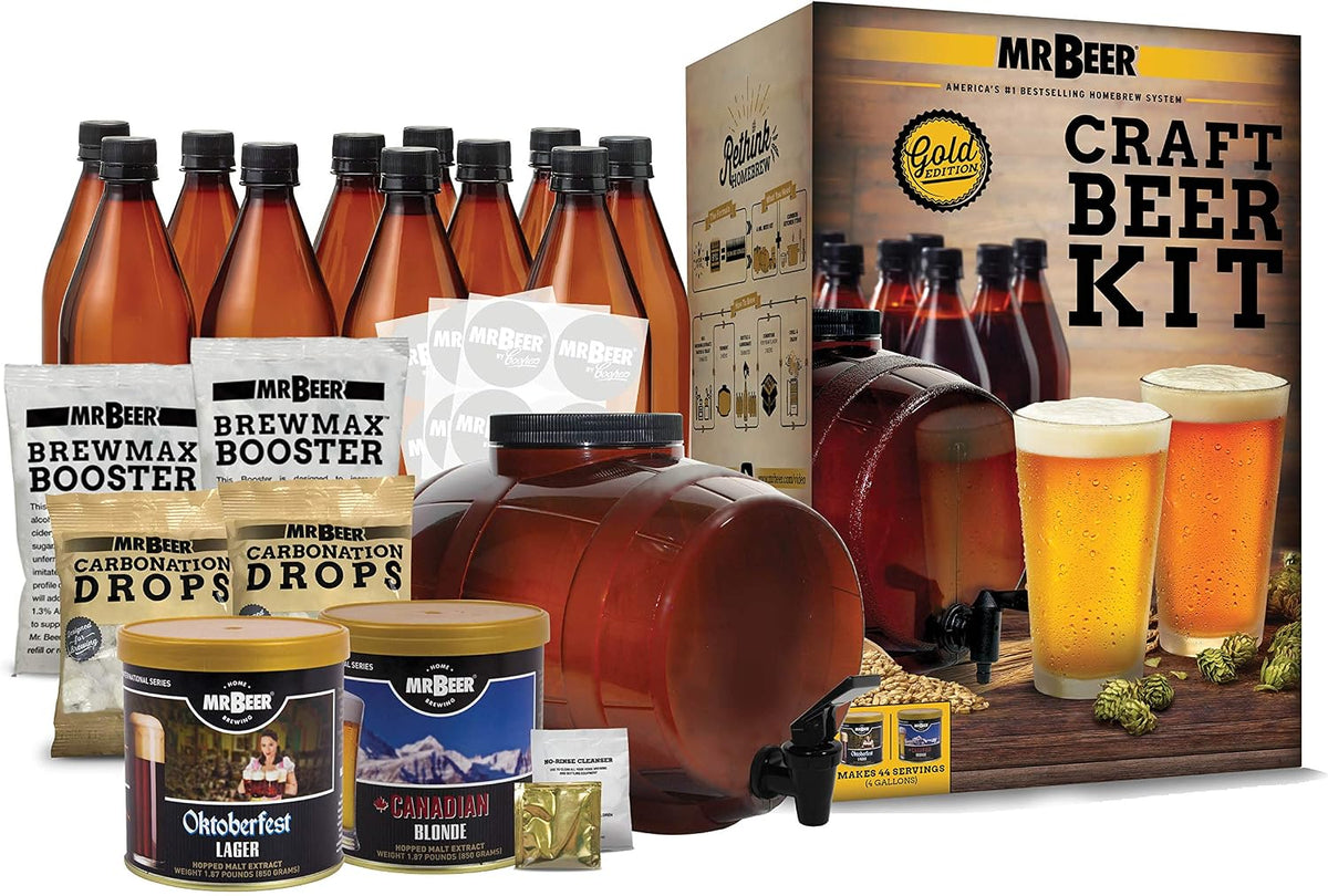 Craft Beer Making Kit 4 Gallon Complete DIY Home Brew Set Everything Included