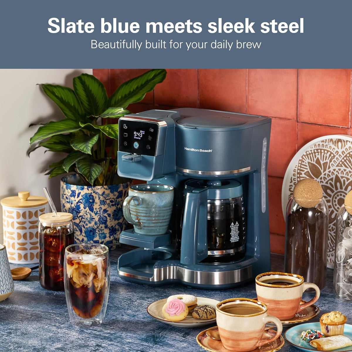 2-Way Drip Coffee Maker & Single Serve Coffee Machine – detail