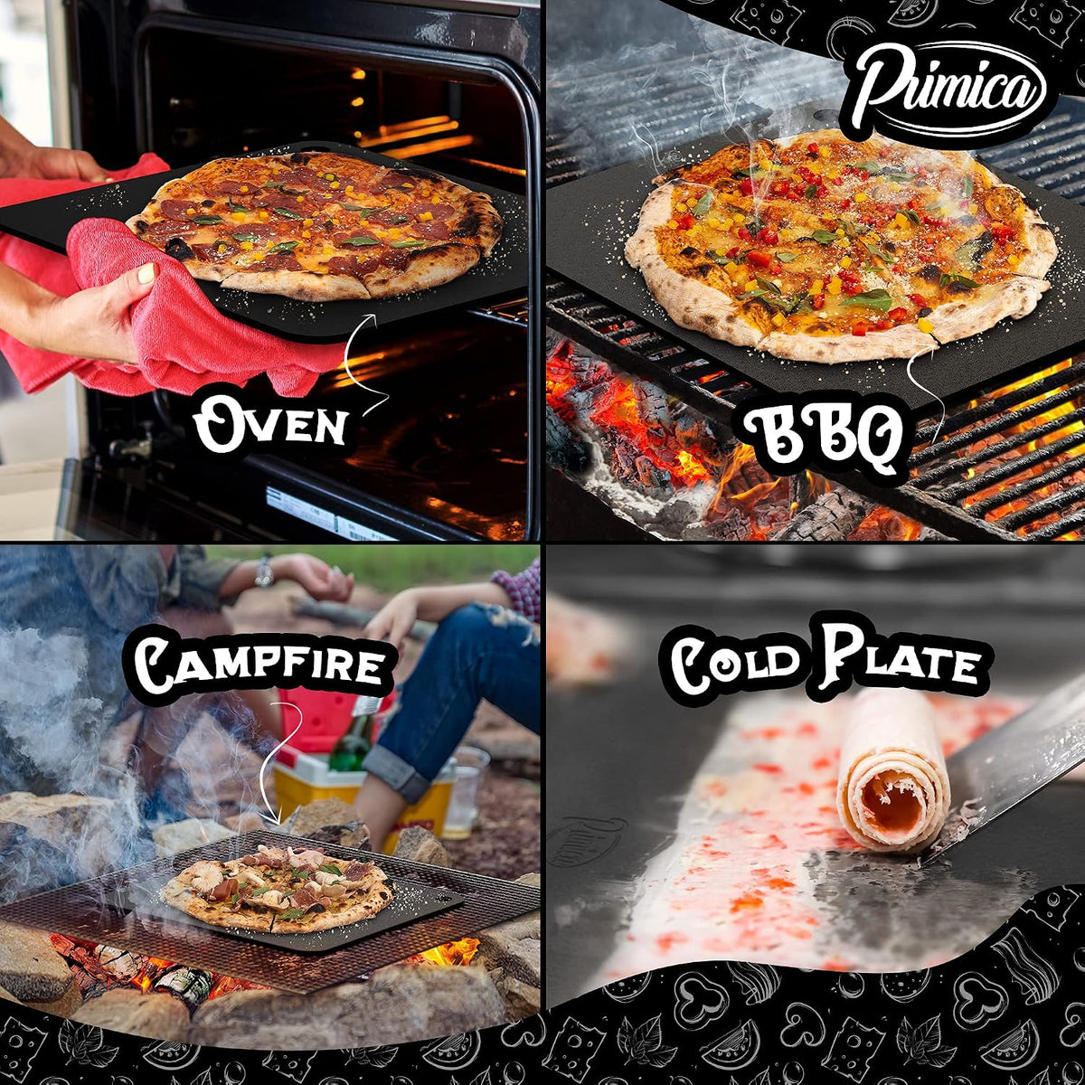Pizza Steel XL for Oven & Grill,16"x13.4", The Ultimate Crust Game Changer – alternate view