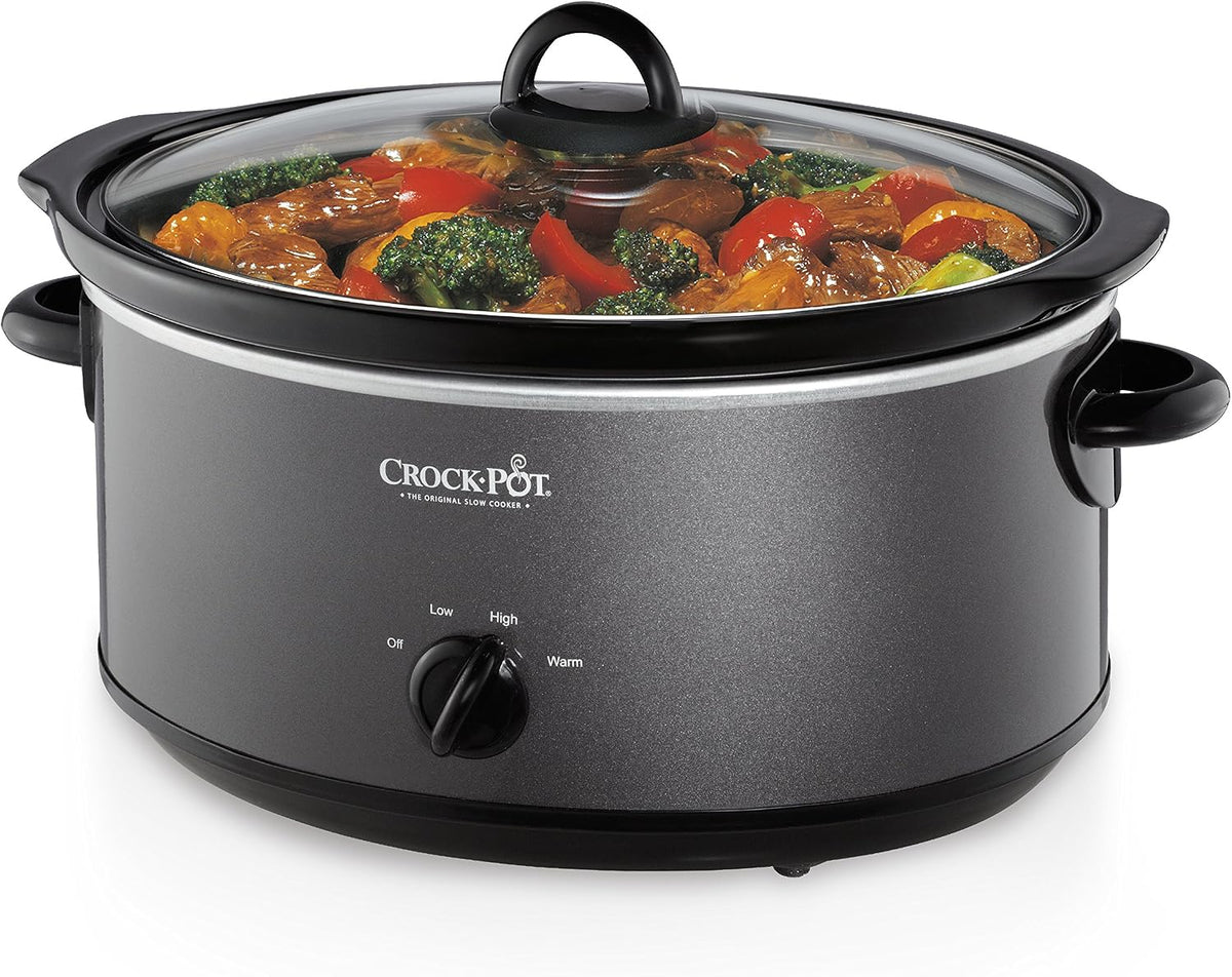 7-Quart Manual Slow Cooker, Family Size Serves 8+ People & Fits 6-lb Roast – detail