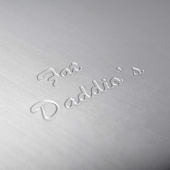 Fat Daddio's Anodized Aluminum Round Cake Pans, 6 Piece Set, 3 x 2 Inch